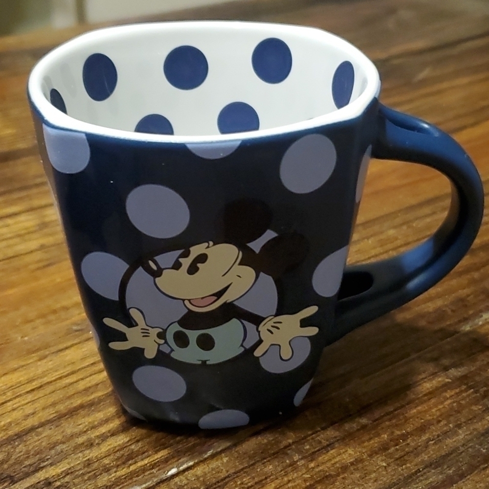 Disney Parks Mickey Mouse Polka Dot Mug